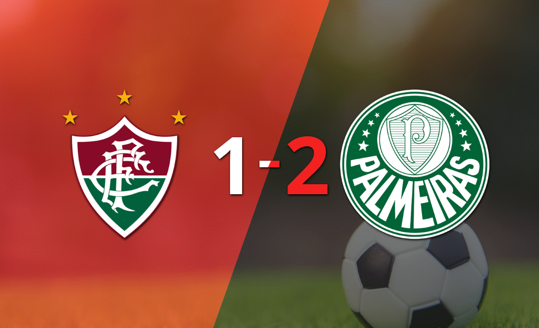 Palmeiras se lo dio vuelta a Fluminense y le ganó 2 a 1