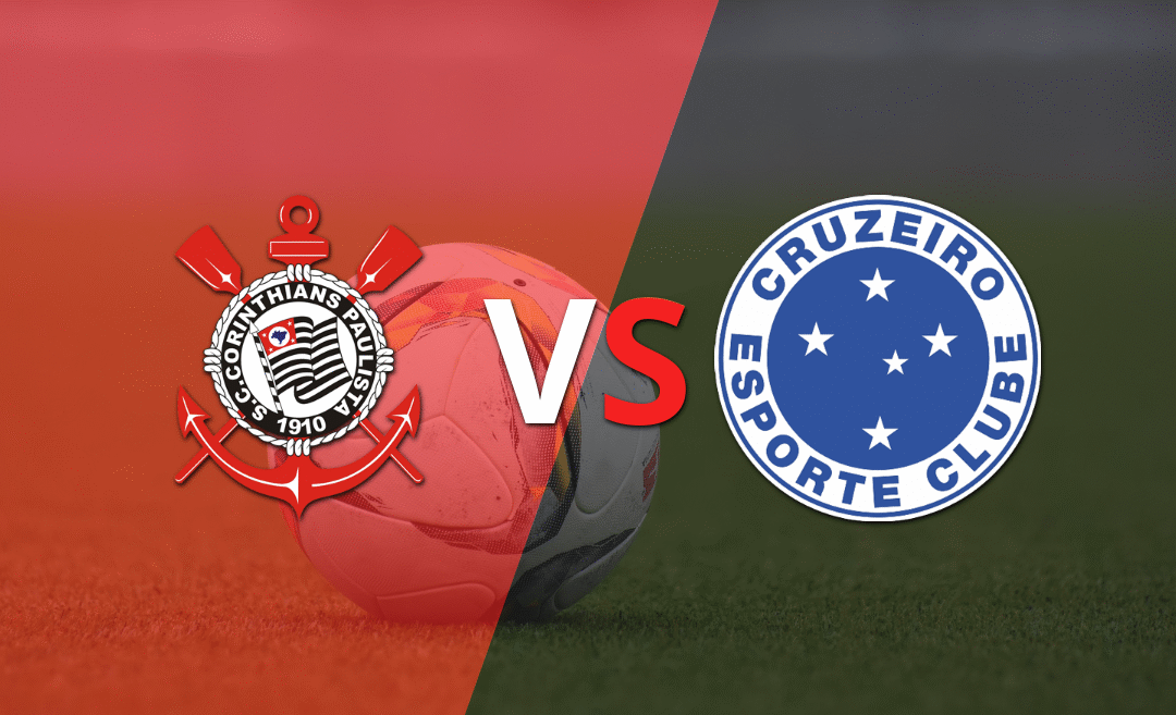 Empate a 0 en el comienzo del segundo tiempo entre Corinthians y Cruzeiro