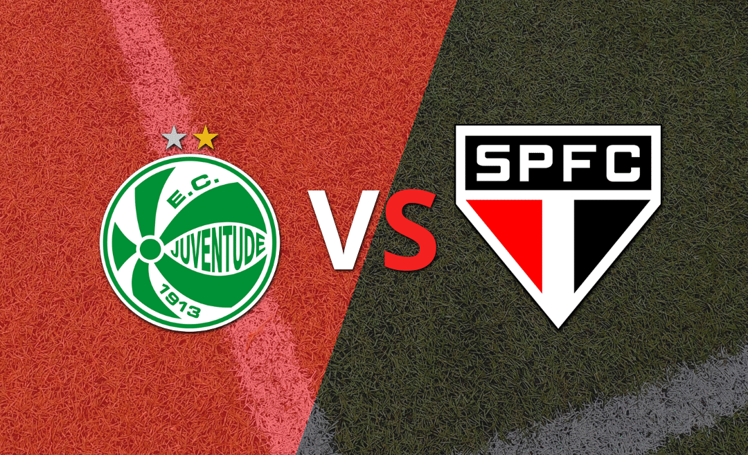 São Paulo vence parcialmente 1-0 a Juventude