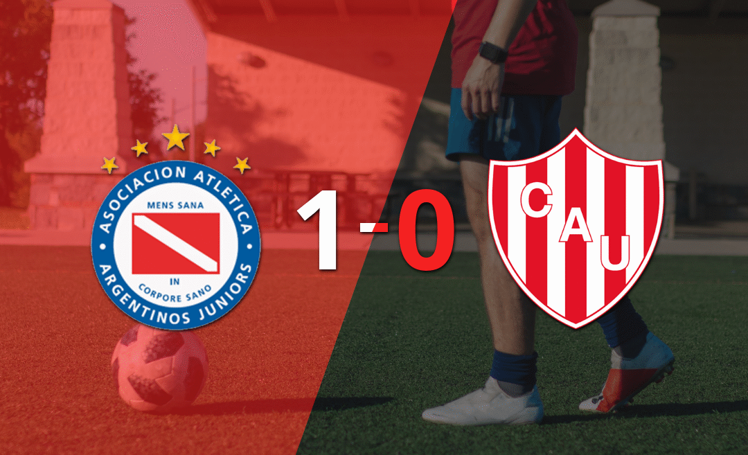 A Argentinos Juniors le alcanzó con un gol para derrotar a Unión en el estadio el Semillero del Mundo