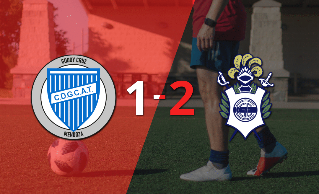 Gimnasia consigue una estrecha victoria de 2 a 1 sobre Godoy Cruz con un gol agónico