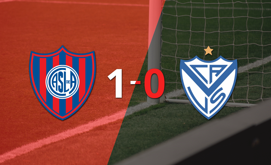 Vélez perdió 1-0 ante San Lorenzo