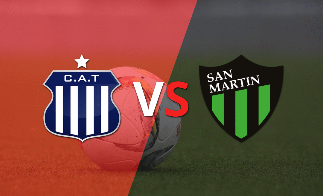 EN VIVO: Empate 0-0 en el segundo tiempo entre Talleres y San Martín (SJ)