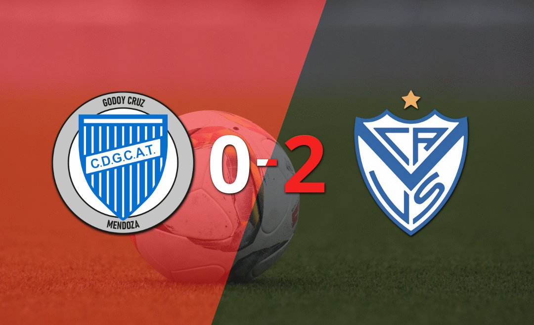 Vélez demuestra su superioridad ante Godoy Cruz con un 2 a 0