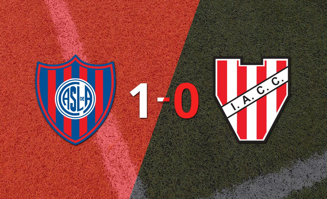 San Lorenzo derrotó 1-0 a Instituto
