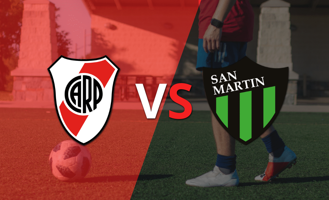 Por la fecha 7 se enfrentarán River Plate y San Martín (SJ)