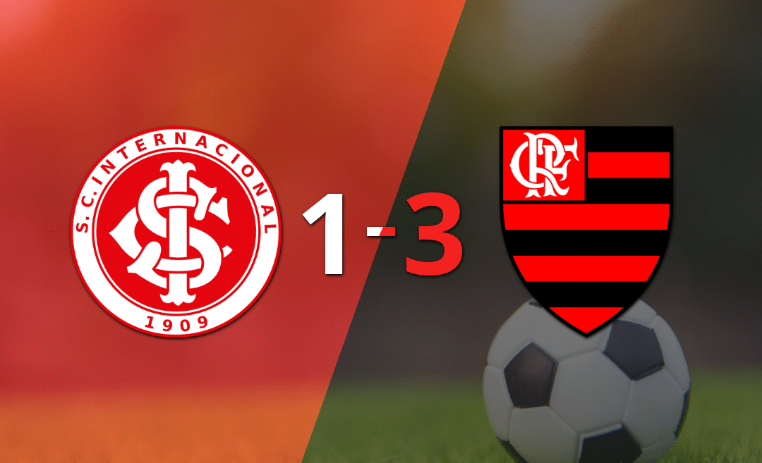 Con doblete de Pedro, Flamengo derrotó a Internacional