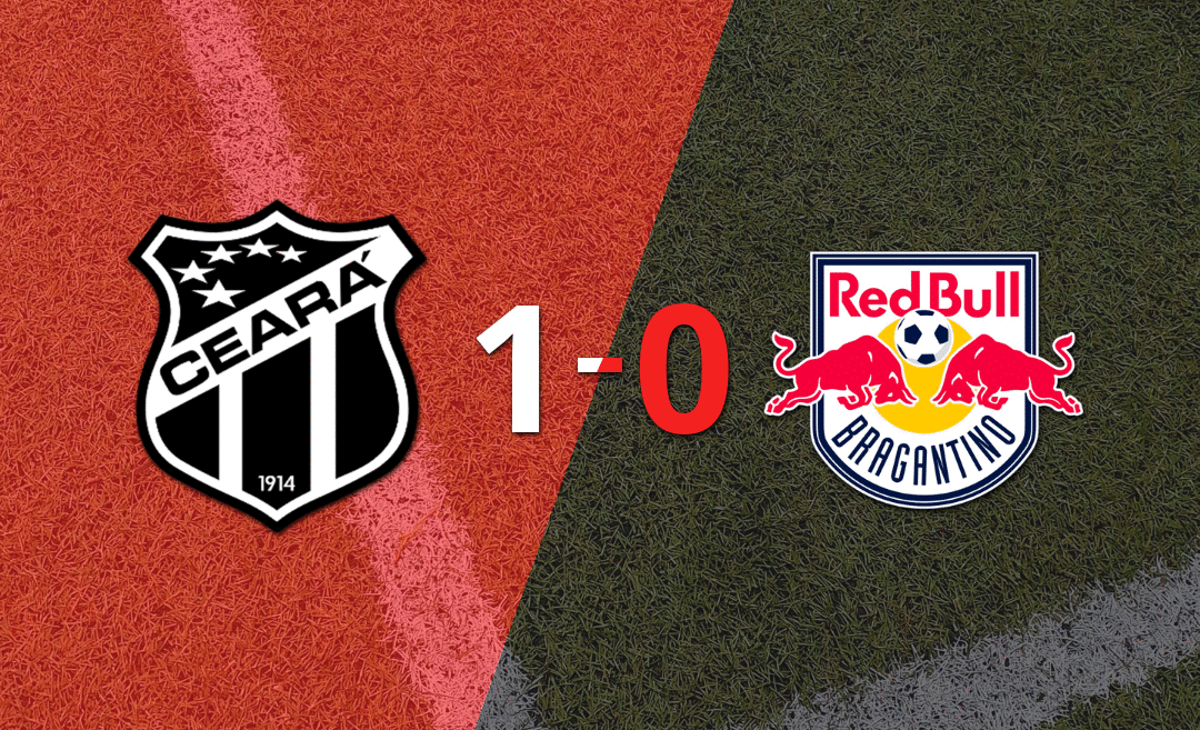 Ceará le ganó 1-0 a RB Bragantino