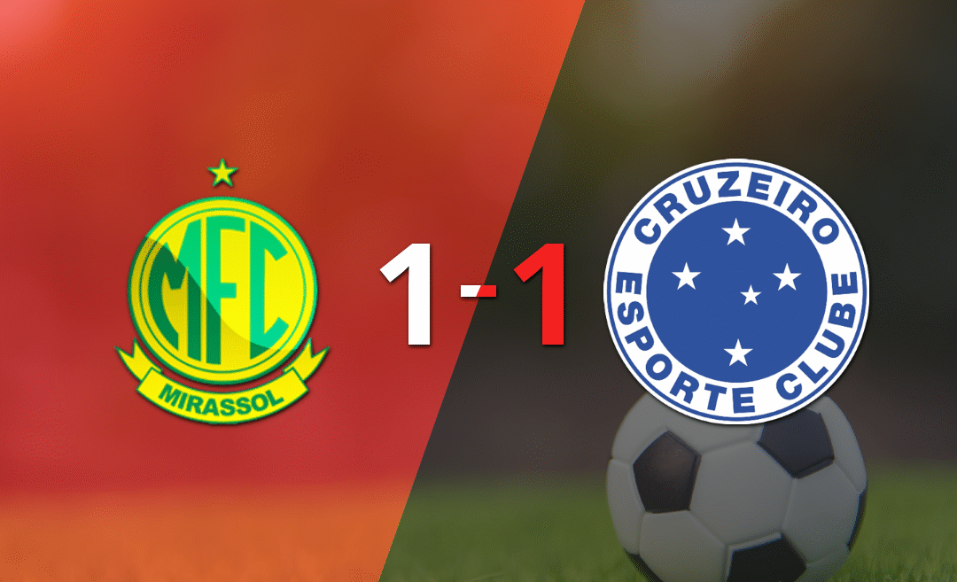 Mirassol resolvió su juego de la fecha 20 con un empate 1-1 frente a Cruzeiro
