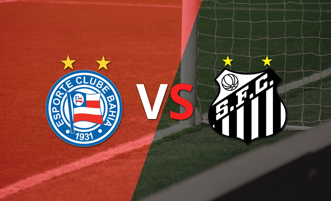 EN VIVO: Bahia sigue arriba por 2-0 ante Santos