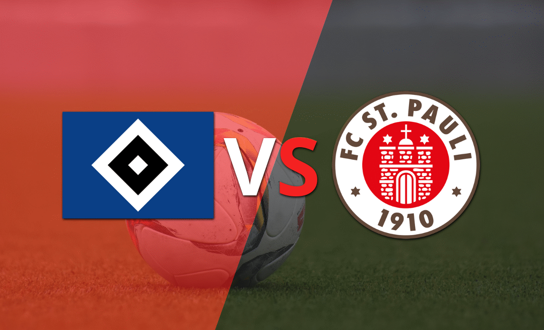 Se disputan Hamburgo SV y FC St. Pauli en el primer duelo por la Fecha 2