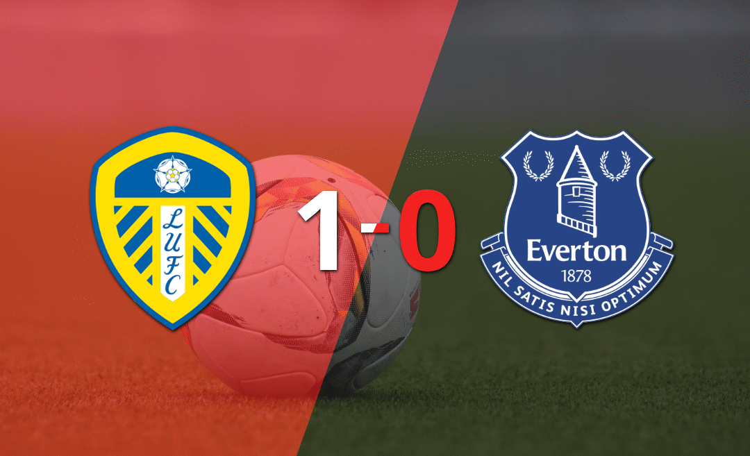 Apretada victoria de Leeds United frente a Everton con un gol de penal