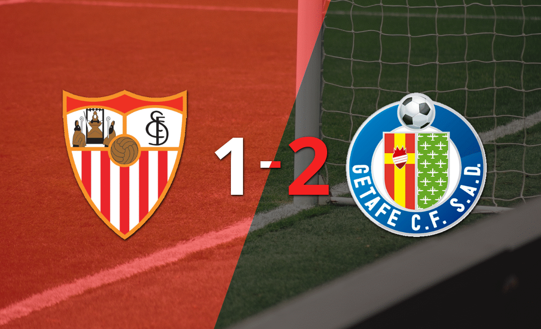 Adrián Liso ayudó con doblete a Getafe en victoria frente a Sevilla